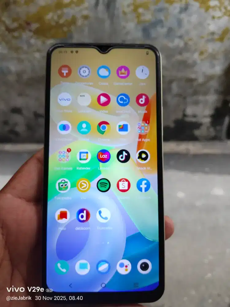 Vivo Y16 Ram 4+4/64 mulus hp aja