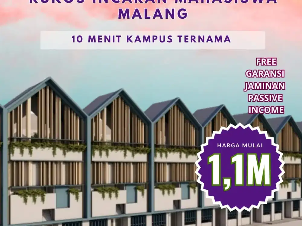 Investasi Kos Joyoagung — Dekat Kampus, Potensi Passive Income Tinggi