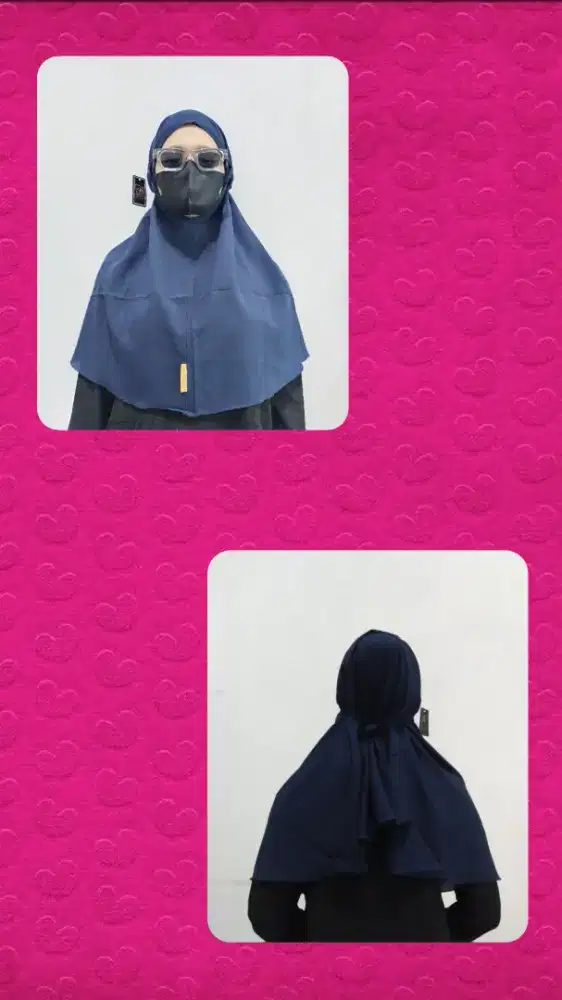 OBRAL HIJAB BERGO TALI POLOS
