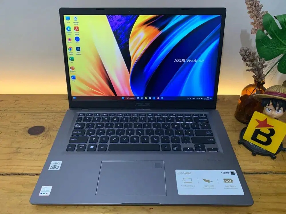 Laptop Best Seller Asus Vivobook A416JA Core i3 gen10 RAM 8 FHD Mulus
