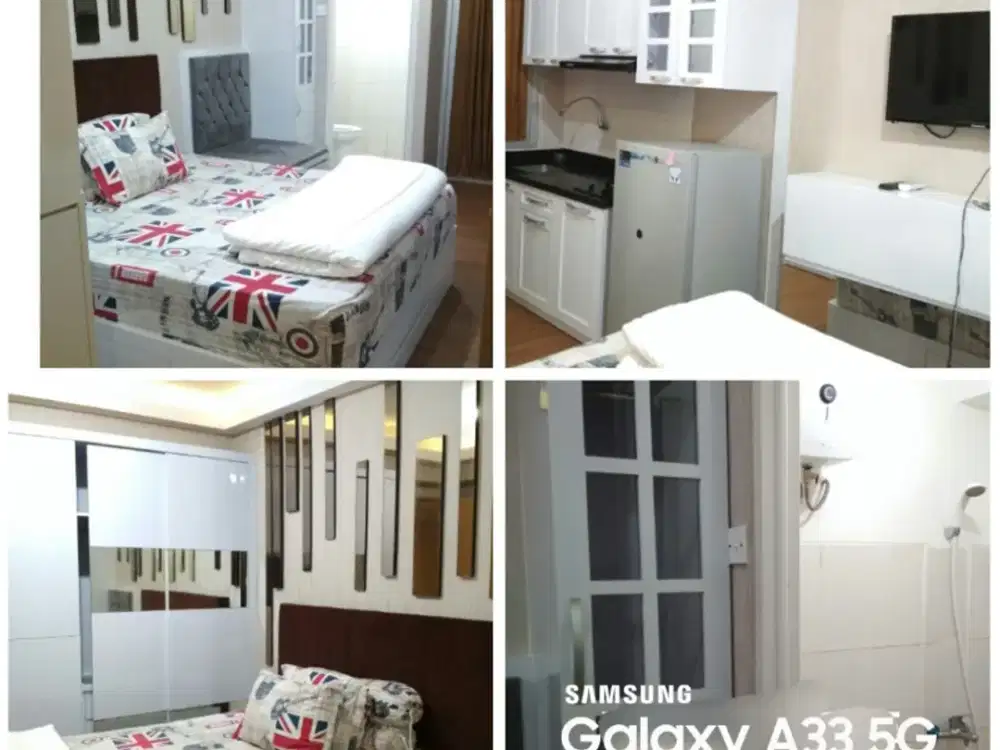 menyewakan apartemen educity 1br bulanan bycitihome