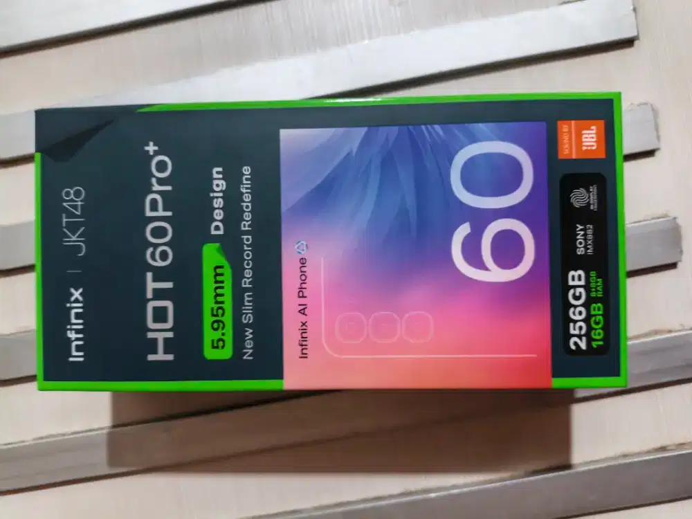Jual hp Infinix hot 60 pro plus lengkap