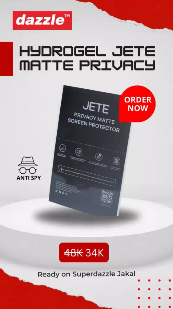 Screenguard hydrogel Matte privacy