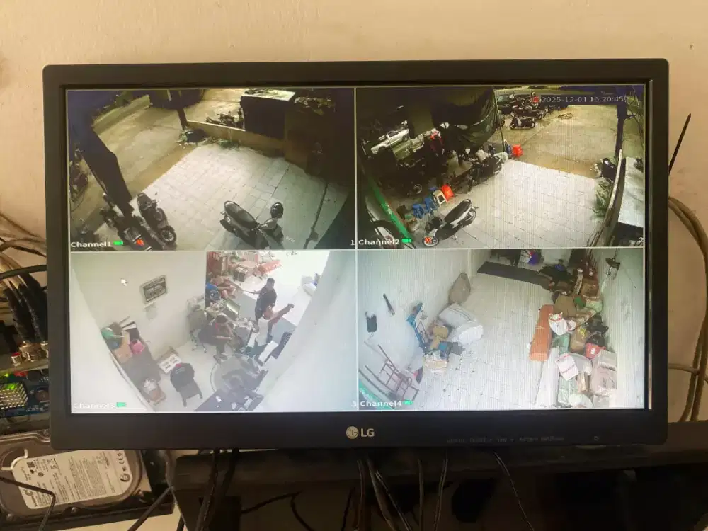 CAMERA CCTV 4MP HD COLOR VU GRATIS PEMASANGAN