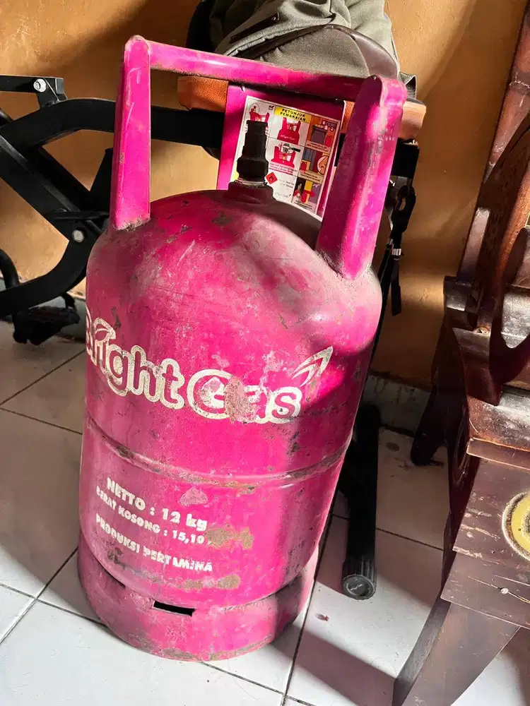 JUAL TABUNG BRIGHT GAS (12KG) HANYA TABUNG