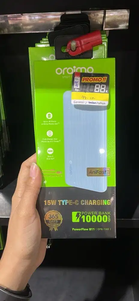 Promo Powerbank 10.000mAh Oraimo OPB-1100D