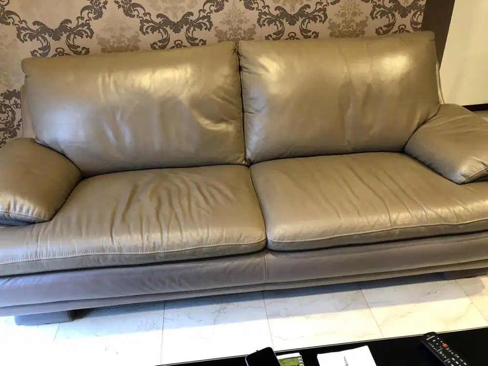 Sofa Half Leather Informa