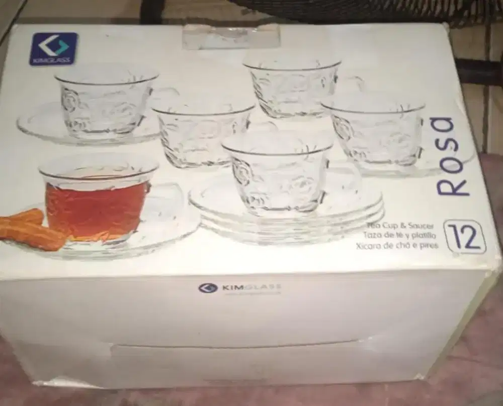 Gelas Kaca Merk Rosa