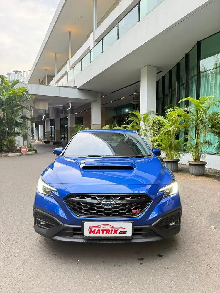 Subaru WRX 4D MT 2023 Rally blue km400 perak seperti baru