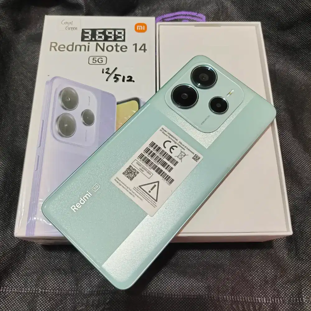Redminote 14 5G 12/512gb mulus like new