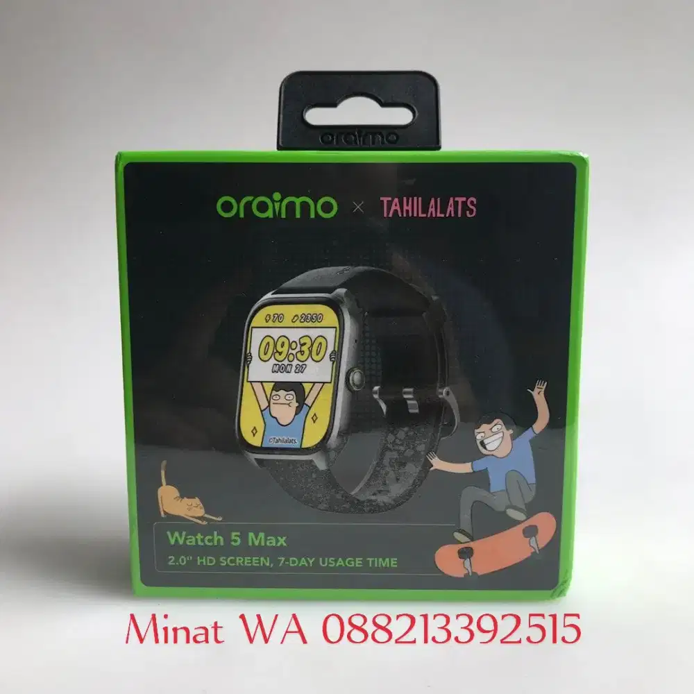 smartwatch oraimo x tahilalat jam tangan smart watch