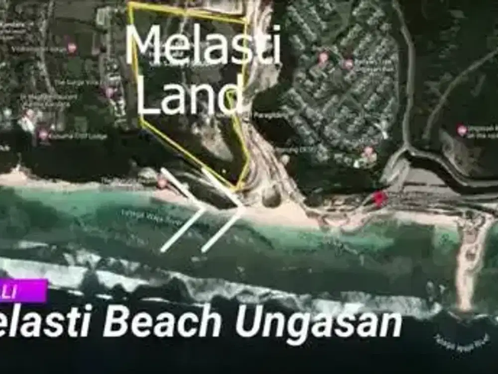 Melasti Beach Front Exclusive Land Pantai Melasti Ungasan Badung Bali