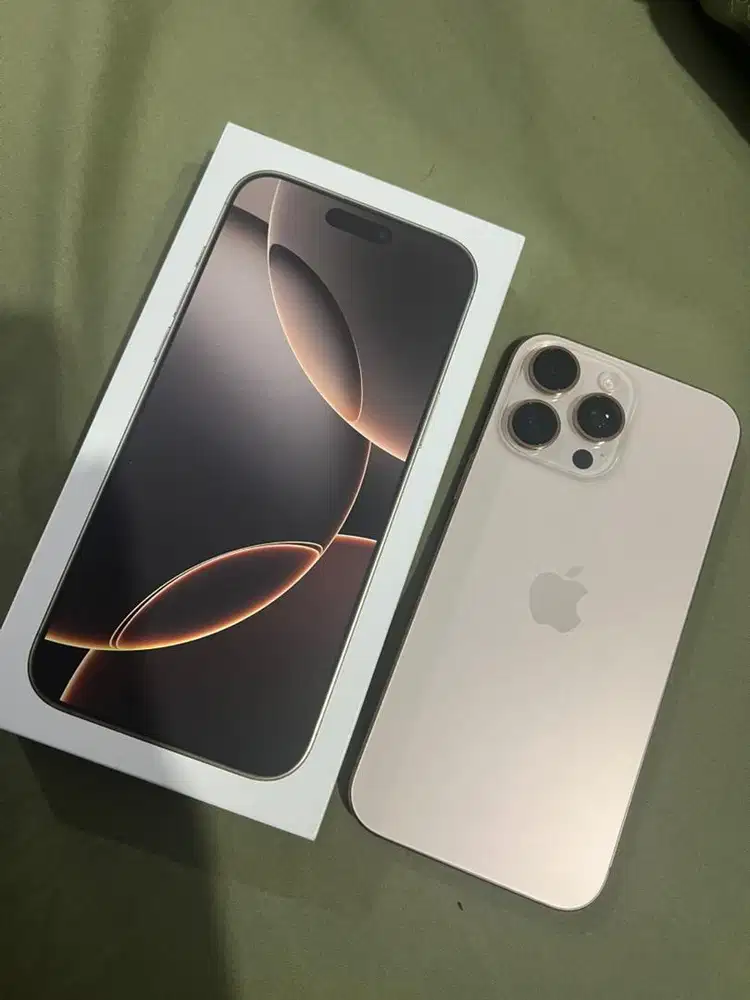 iphone 16 pro max 256gb dessert titanium