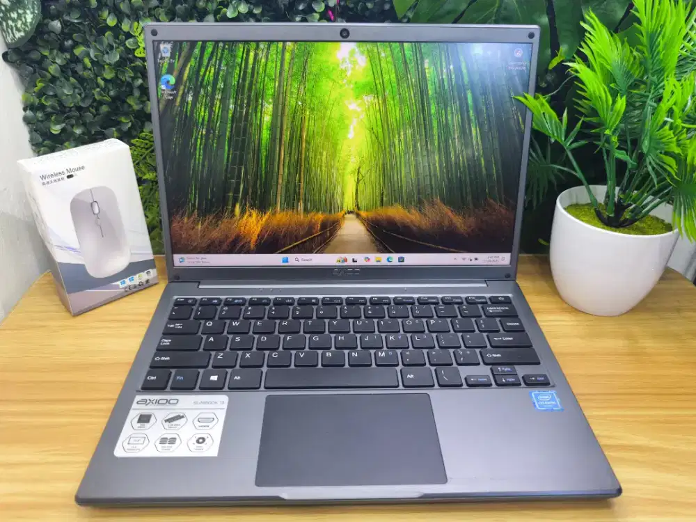 Axio SlimBook 13
Celeron N4020
Ram 6GB
SSD 128GB
Display 13 QHD