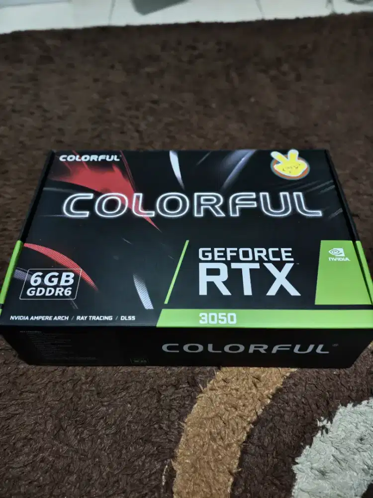 GEFORCE RTX 3050 6GB GDDR6 LIKE NEW
