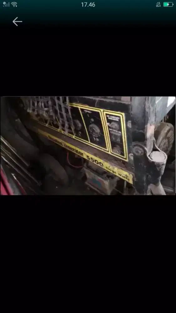 Jual BTH JUAL MURAH 1 MESIN JENSET DISEL UDAH MTI LMA MSH LYK PAKE