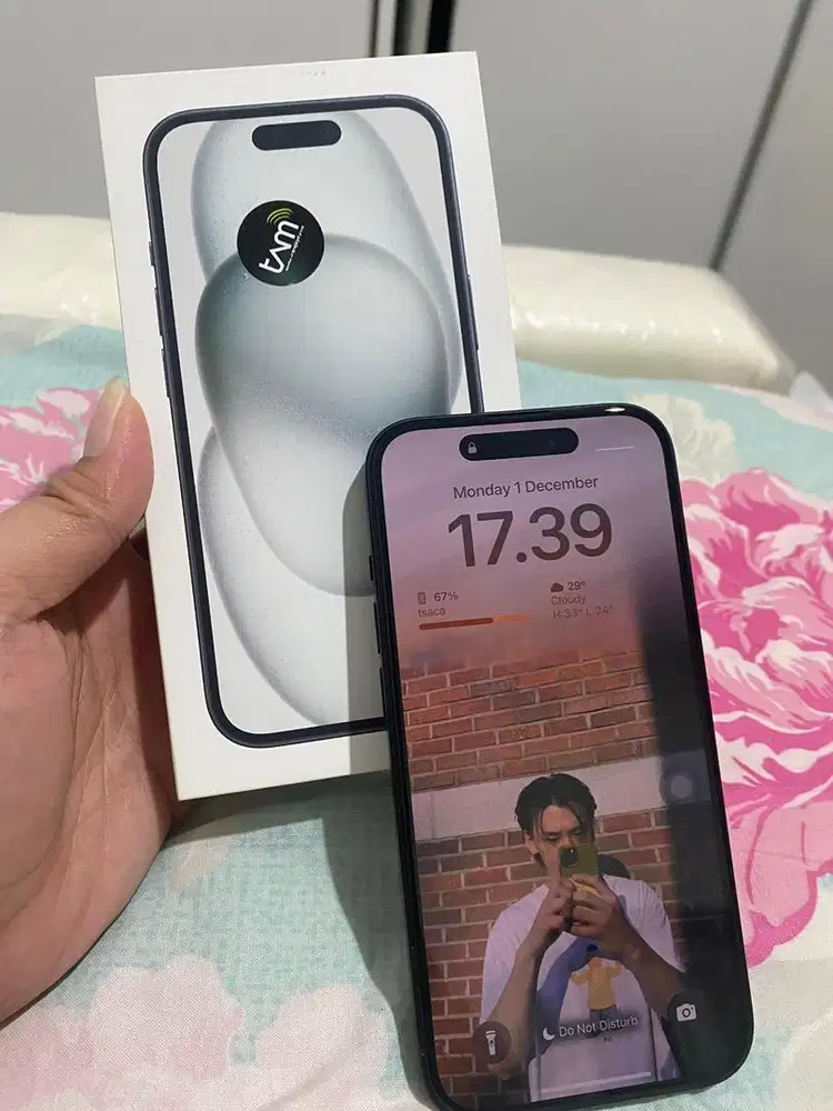 iphone 15 bekas/second 128 gb *bisa nego tipis
