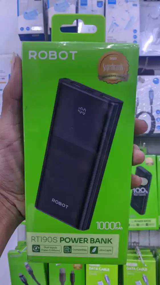 POWER BANK 10.000 mAh ROBOT RT190S