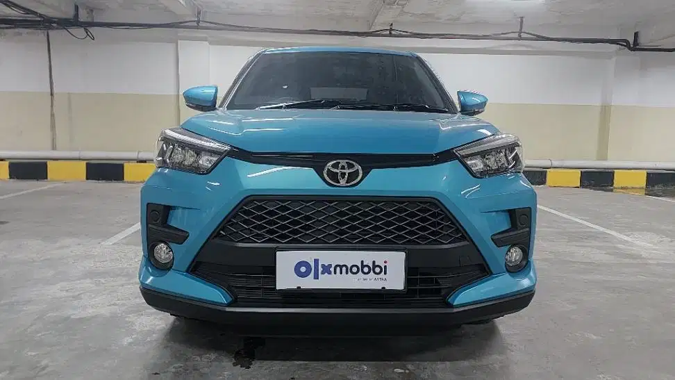 TDP 9,JT Toyota Raize 1.2 G Bensin-AT Biru 2024