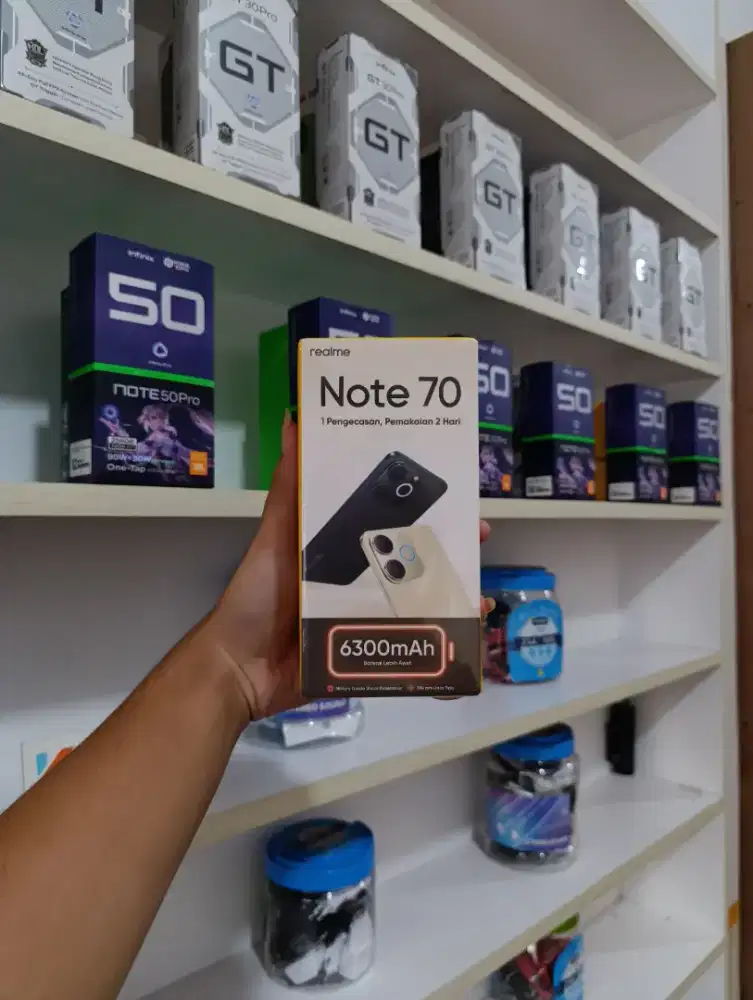 Realme Note 70 4/128GB garansi resmi