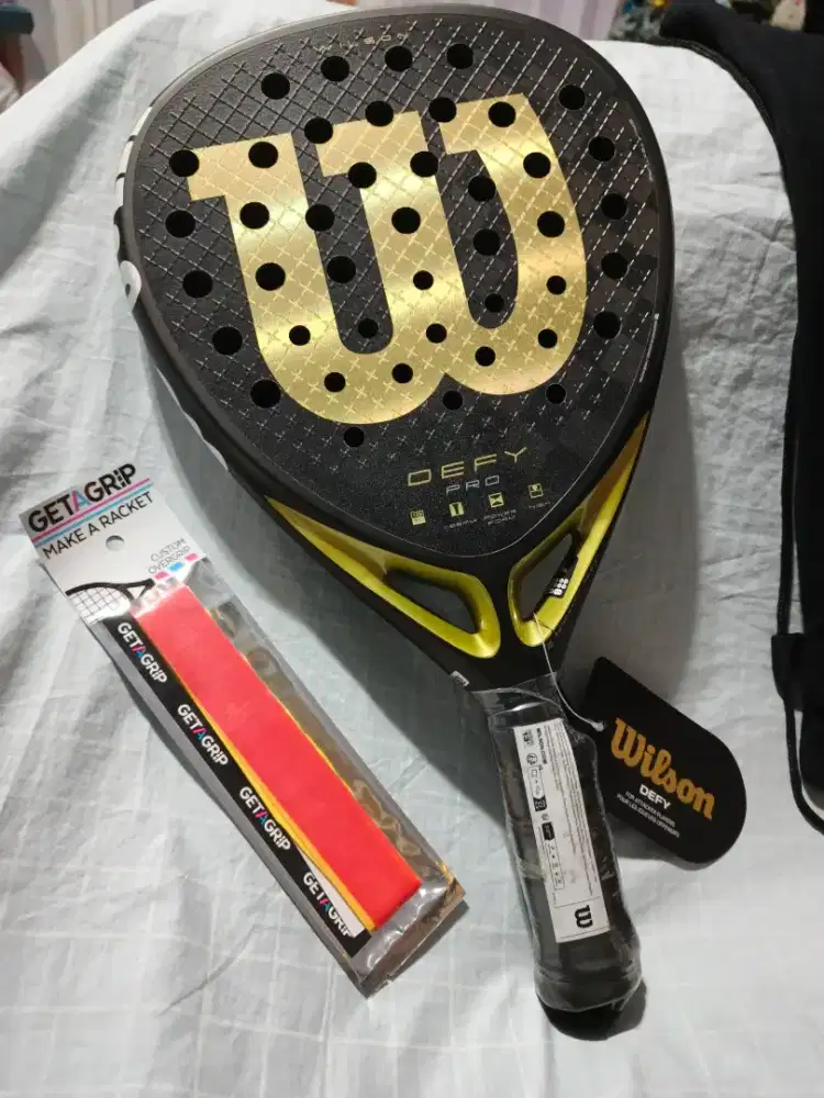 Raket Padel Wilson Defy Pro V1 Original Baru