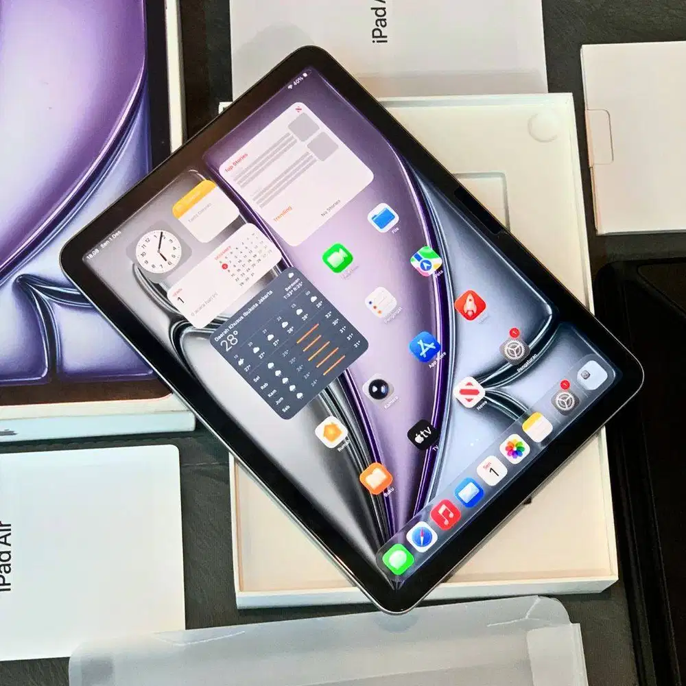 BH 100% IPAD AIR M3 11 inch LIKENEW GARANSI 2026