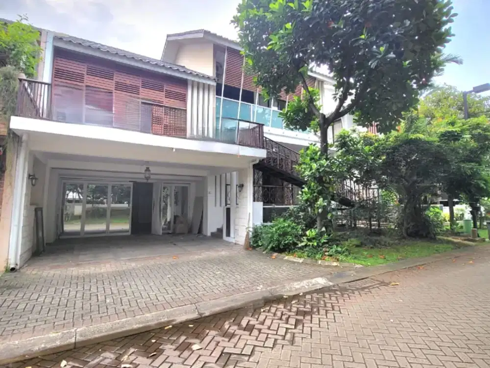 Kebayoran Bintaro Rumah Mewah Di Boulevard Hadap Taman Utama Cluster Wajib Survey