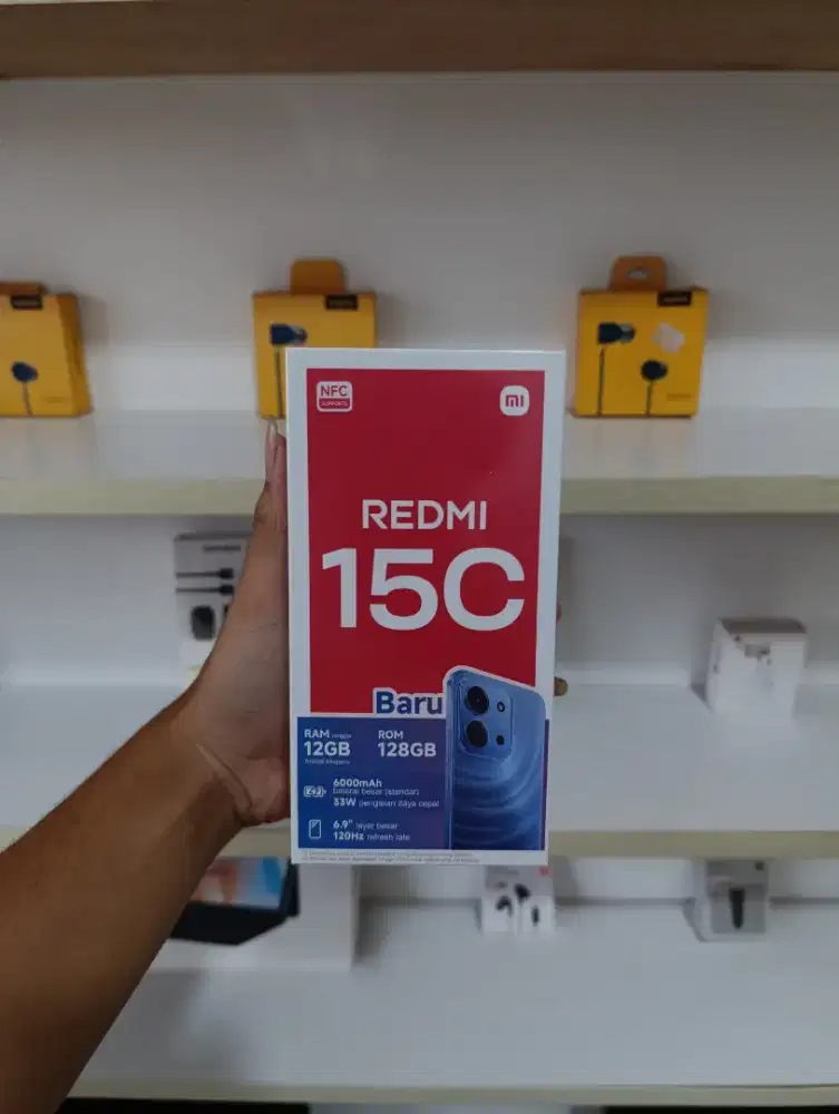 Xiaomi Redmi 15C 6/128GB Garansi Resmi