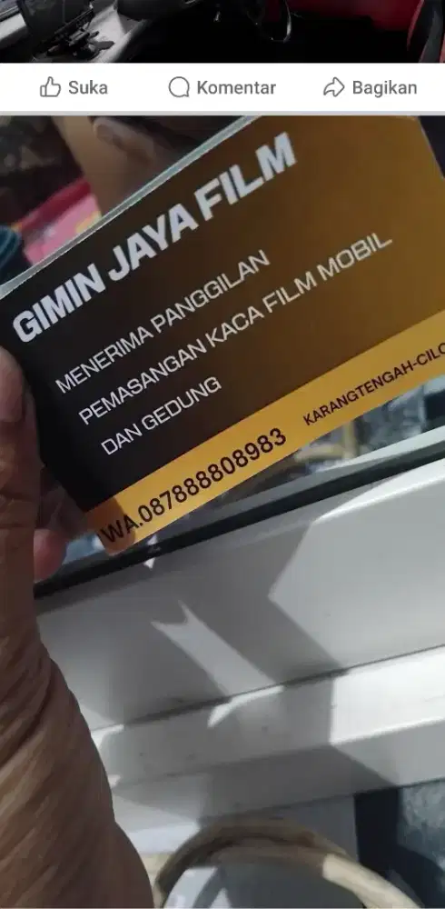 Spesialis kaca film mobil dan gedung