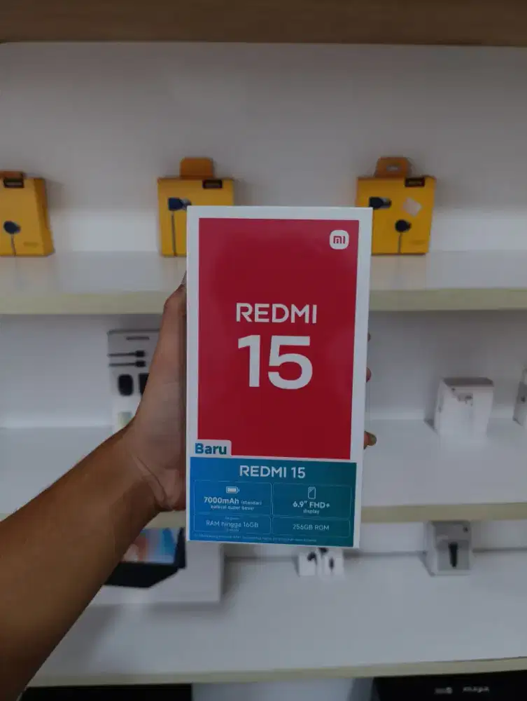 Xiaomi Redmi 15 8/128GB garansi resmi