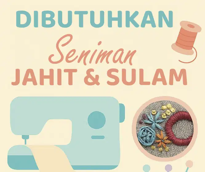 Seniman Jahit dan Sulam