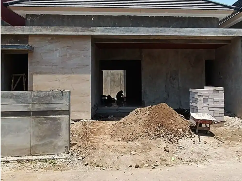 Rumah dekat Polres Sleman di Caturharjo Sleman Jogja Proses Bangun