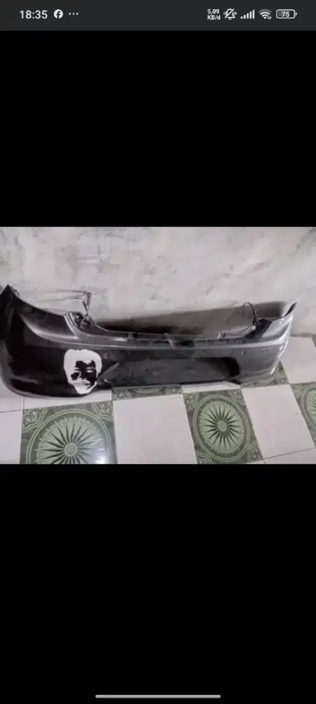 Bemper blakang Agya/Ayla