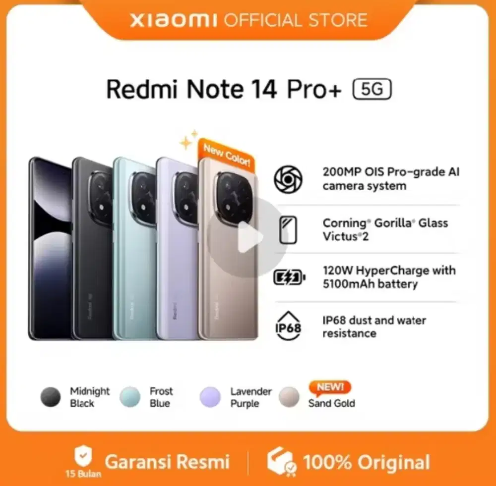 Redmi Note 14 Pro+ 5G ram 8/256gb