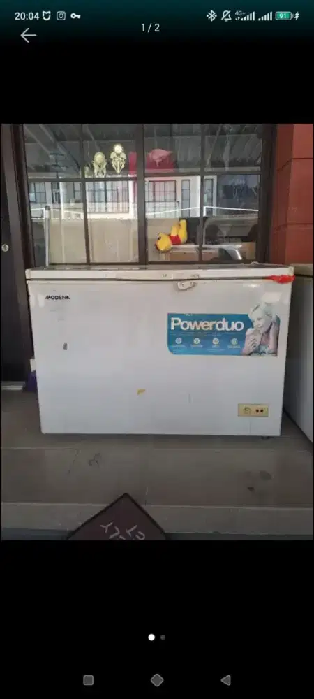 Cooler box freezer modena umuran 300 liter free ongkir jabodetabek