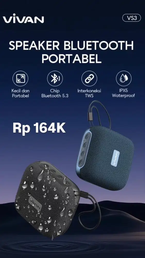 SPEAKER BLUETOOTH VIVAN VS3
