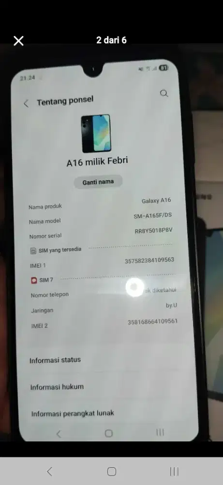 Samsung a16 4g ram 8/128