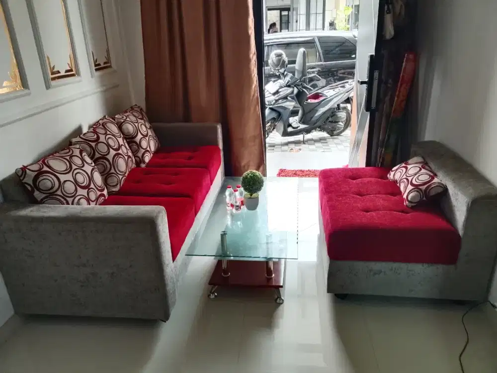 sofa set dengan meja