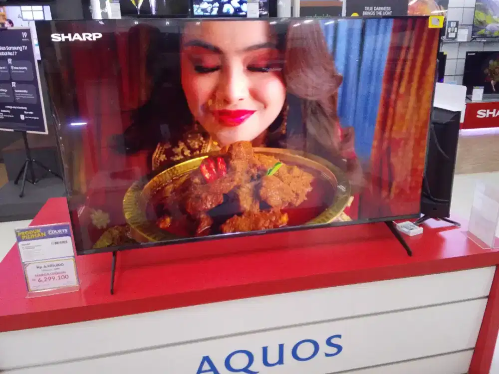 TV SHARP 4K GOOGLE TV 55 INCH