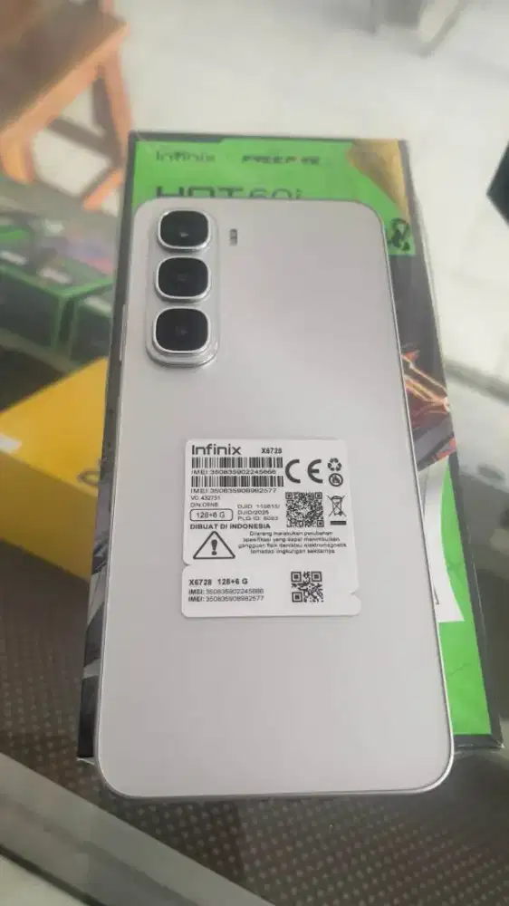 Infinix hot 60i 6/128gb bekas
