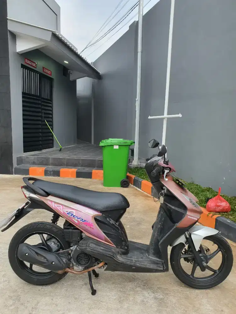 HONDA BEAT CARBU 2009 B DKI SURAT LENGKAP FULLSET MESIN HALUS