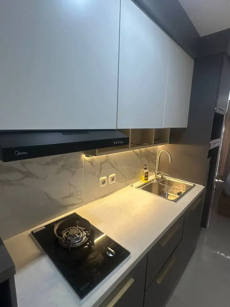 DIJUAL APARTEMEN KYO SOCIETY LANTAI 5 - FULL FURNISHED - BARU GRESS