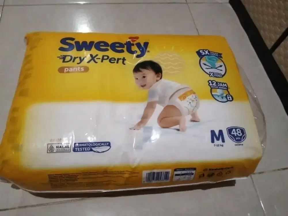 Punya pempes sweety ukuran M isi 48