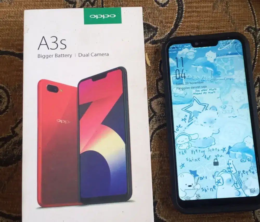 Oppo A3s 6gb fullset