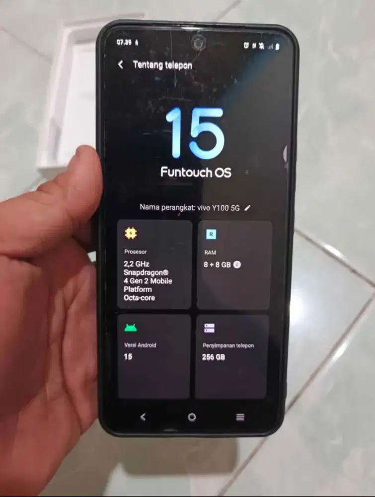 Vivo Y100 5G original 8/256
