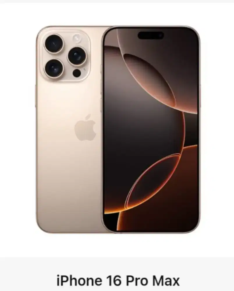 Jual iPhone 16 promax