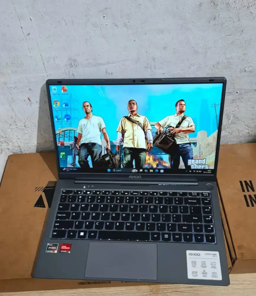 Axioo Hype 5 AMD-X2
Ryzen 5 7430U Ram 8 SSD 256