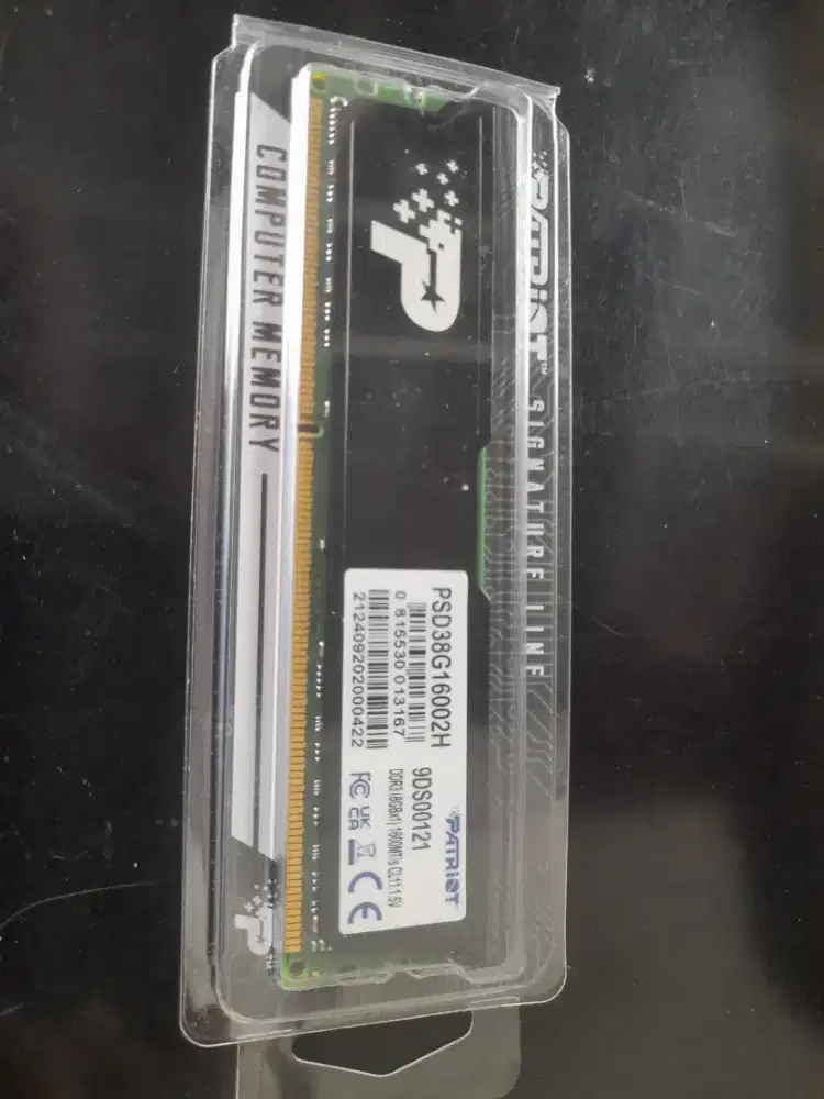 RAM / Memory PATRIOT SIGNATURE LINE DDR3 8gb baru