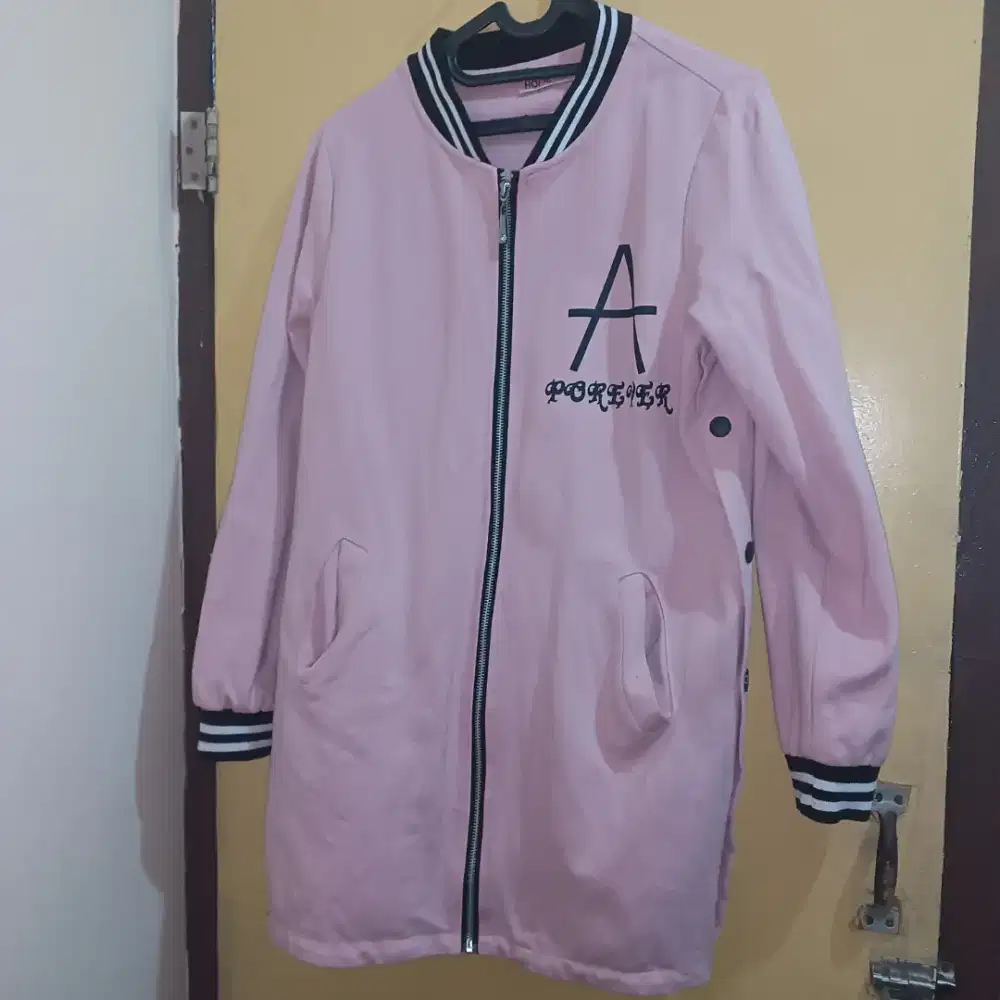 Jaket warior pink