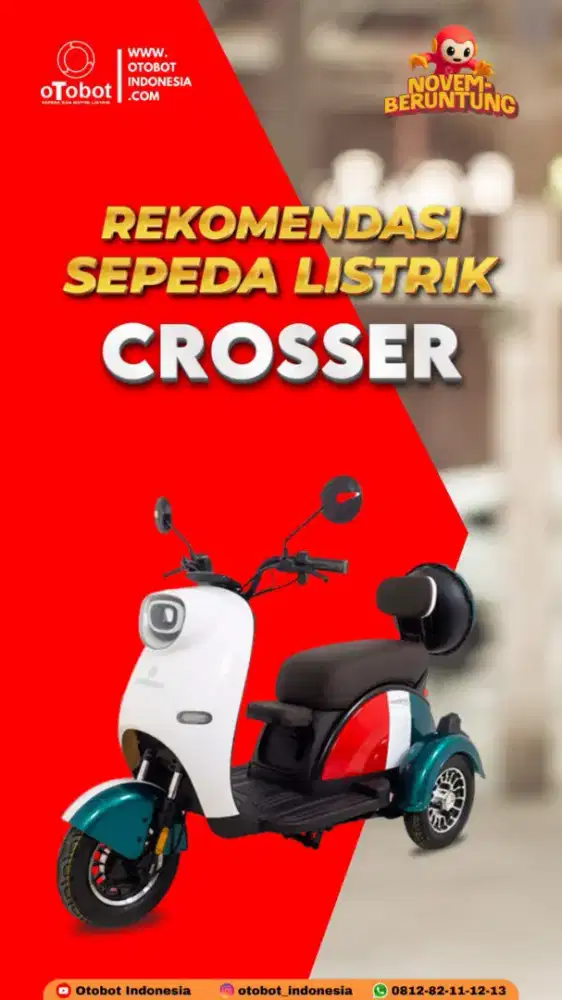 Sepeda listrik Roda 3 exotic